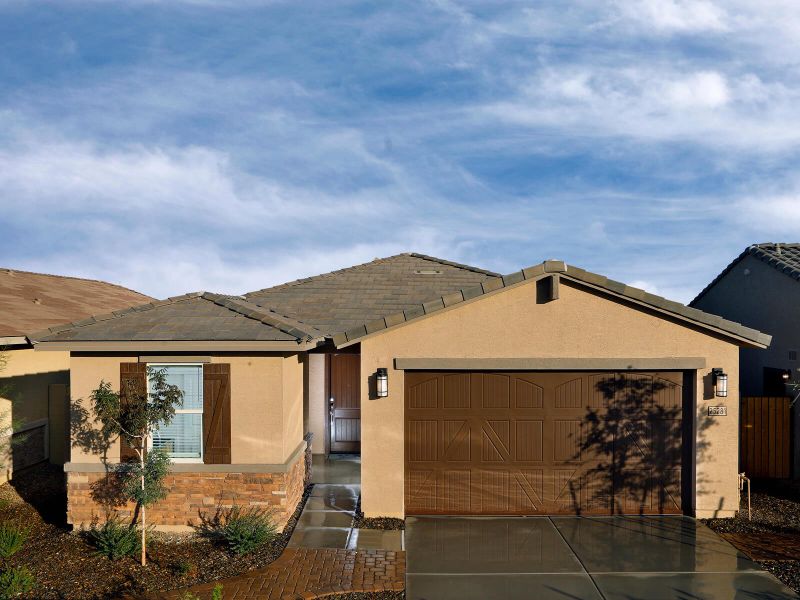 New construction Single-Family house Sierra, 25269 N 160 Drive, Surprise, AZ 85387 - photo