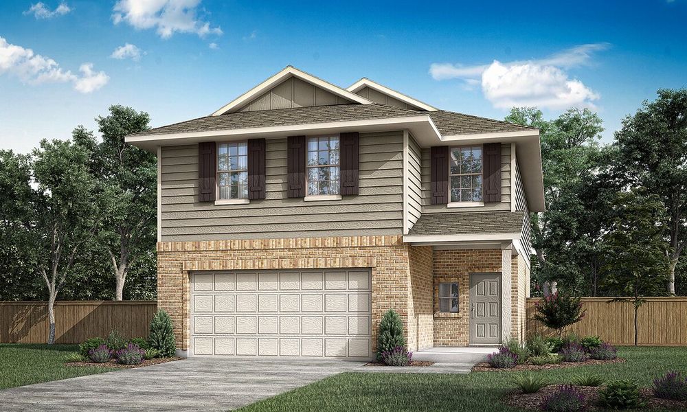New construction Single-Family house The Potter, 283 Tailwind Drive, Kyle, TX 78640 - photo