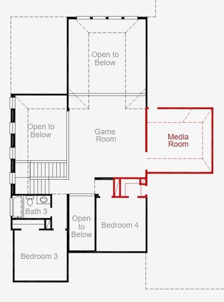 2nd floor Diagram