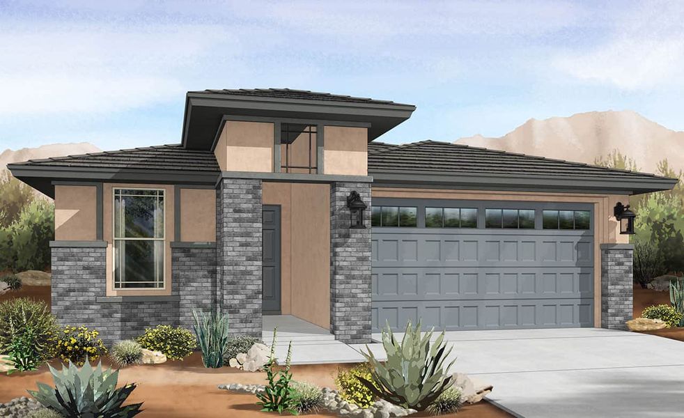 New construction Single-Family house 19454 W. Badgett Lane, Litchfield Park, AZ 85340 Castillo Series - Acacia- photo