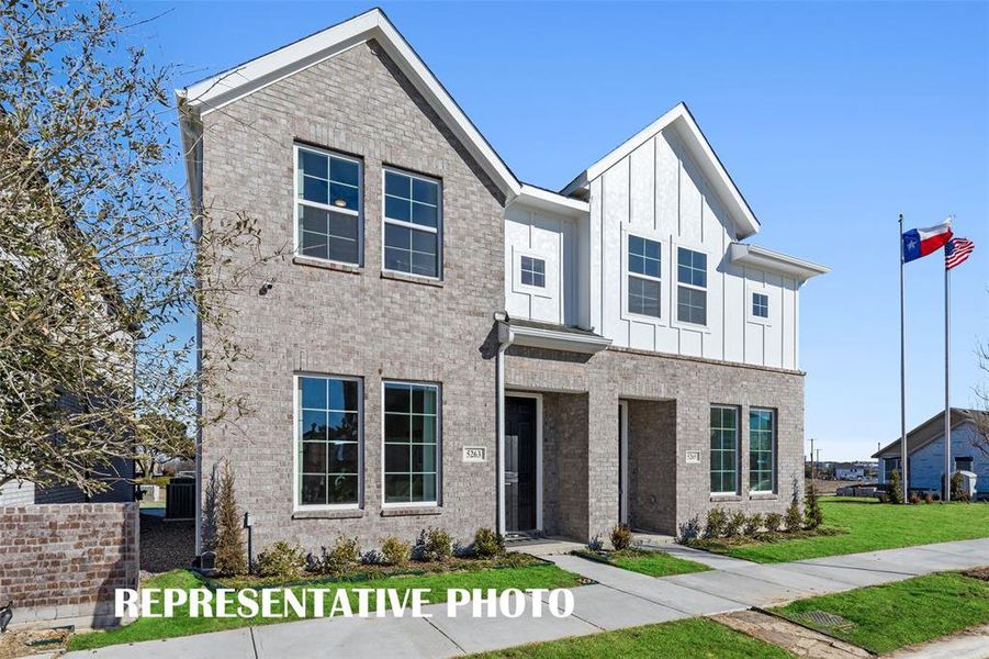 Stop by our beautiful model home to see all of the new and exciting lifestyle homes being offered in Heritage Village!  REPRESENTATIVE PHOTO OF MODEL HOME.