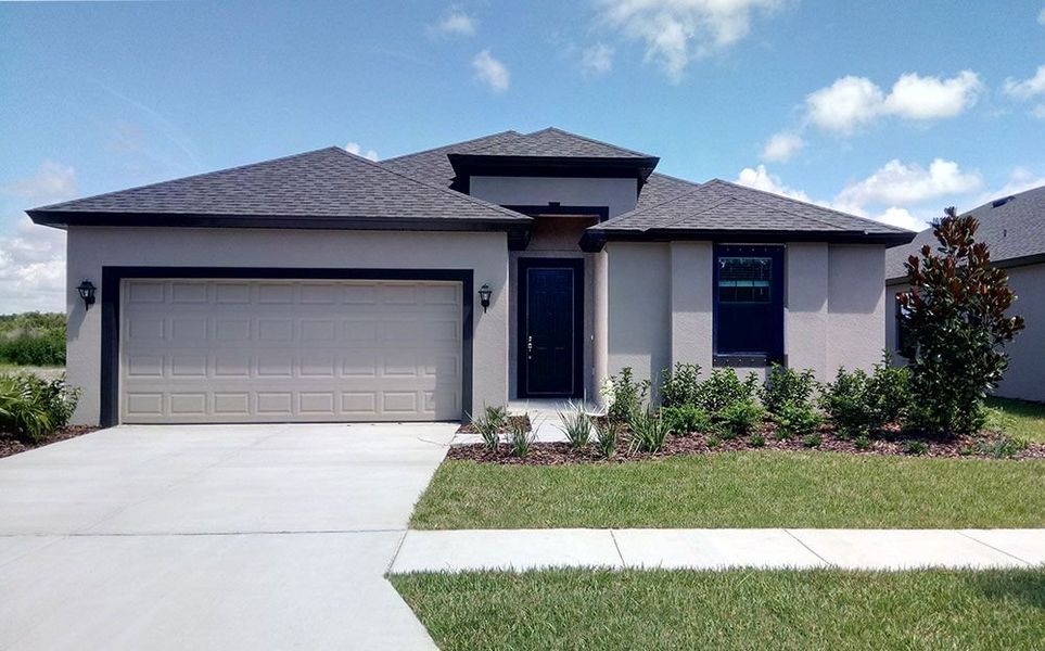 Juno new home floor plan Tuscan elevation front exterior William Ryan Homes Tampa