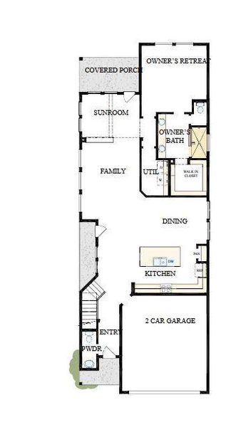 Floorplan – The success of a floorplan is the way you can move through it…You’ll be amazed at how well this home lives…We call it traffic patterns.