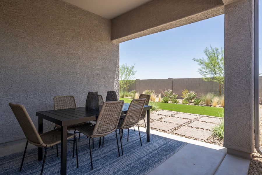 Covered Patio | Madera 5G | Wildera – Peak Series | New Homes in San Tan Valley, AZ | Landsea Homes