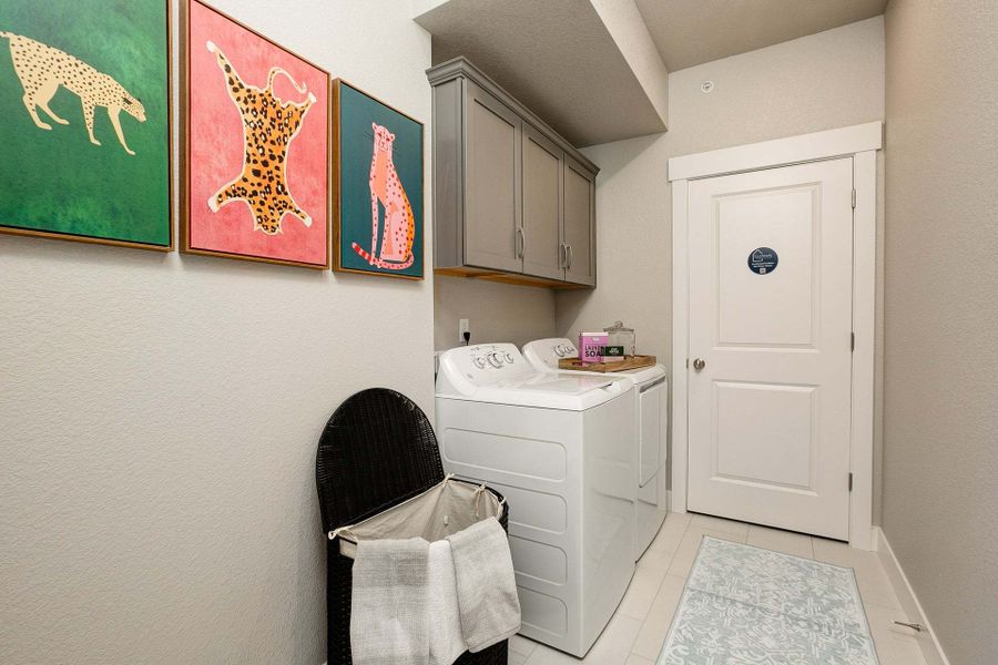 Laundry Room - Not Actual Home - Finishes May Vary