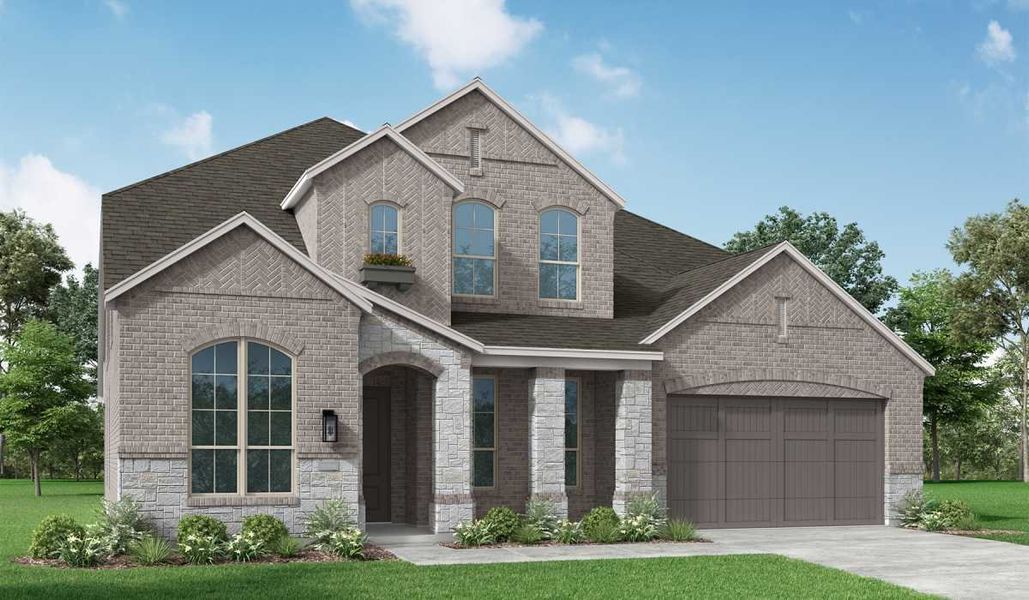 New construction Single-Family house Regis Plan, 5306 Lakeview Bend, Fulshear, TX 77441 - photo