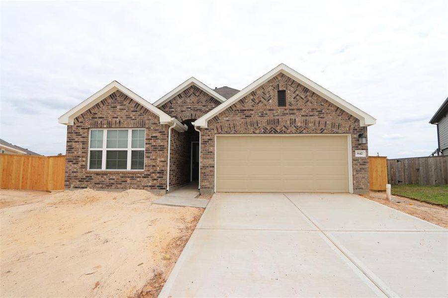 New construction Single-Family house 842 Wooded Heights Lane, Magnolia, TX 77354 Freestone- photo