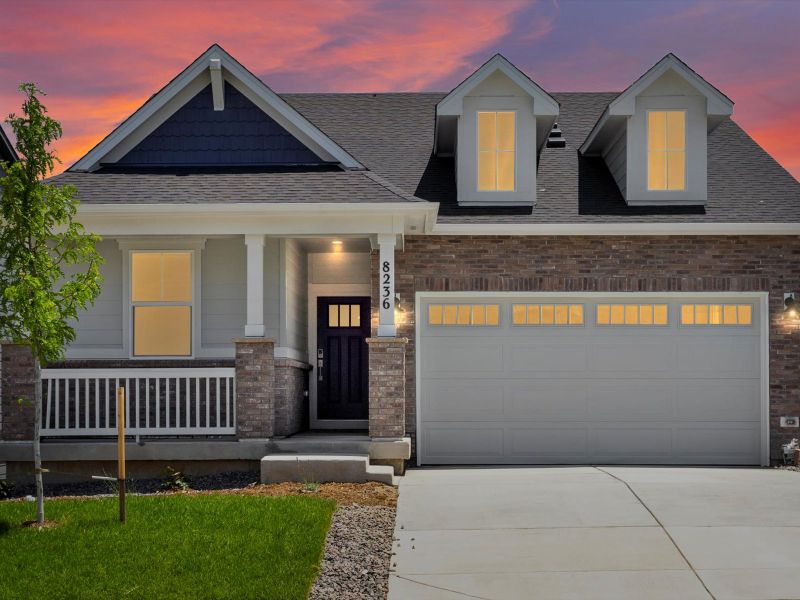 New construction Single-Family house The Primrose, 8177 Mount Ouray Road, Littleton, CO 80125 - photo