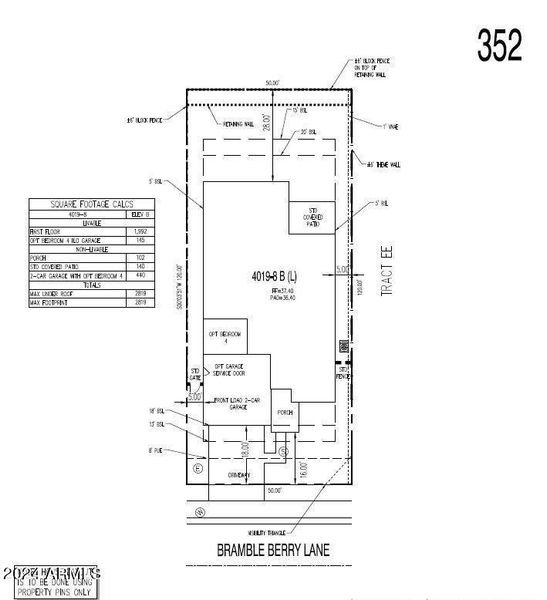 Plot Plan