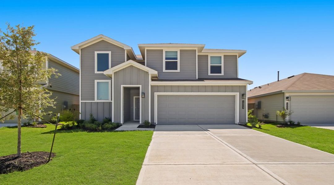 New construction Single-Family house 14513 Lily Plains Drive, Splendora, TX 77372 Plan X35P- photo