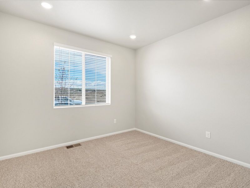 The Granby floorplan interior image taken at a Meritage Homes community in Northern Colorado.