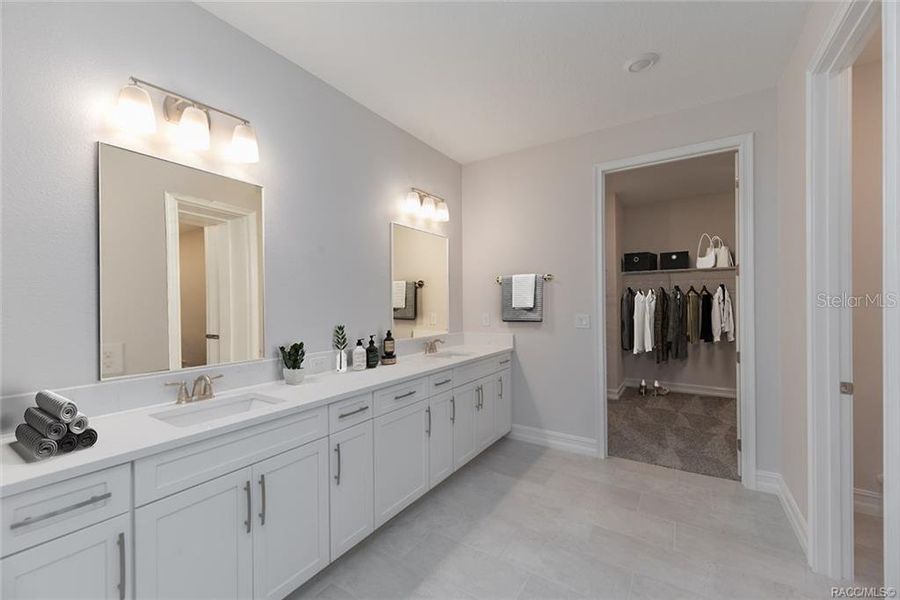 Primary Bathroom Virtual Staging