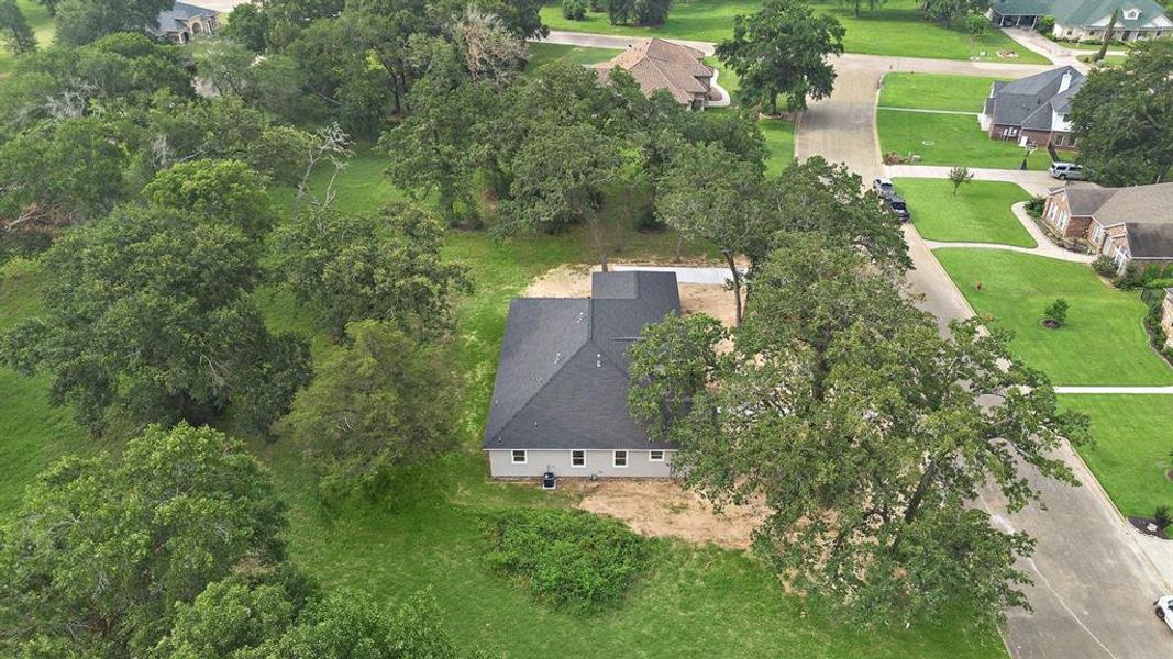 A luxury home in the country