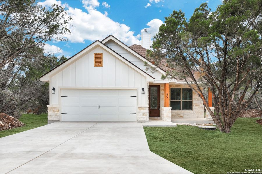 New construction Single-Family house 40 Wide Canyon Drive, Wimberley, TX 78676 - photo