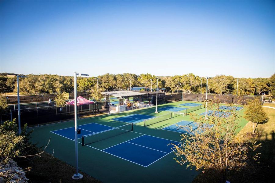 Pickle Ball courts