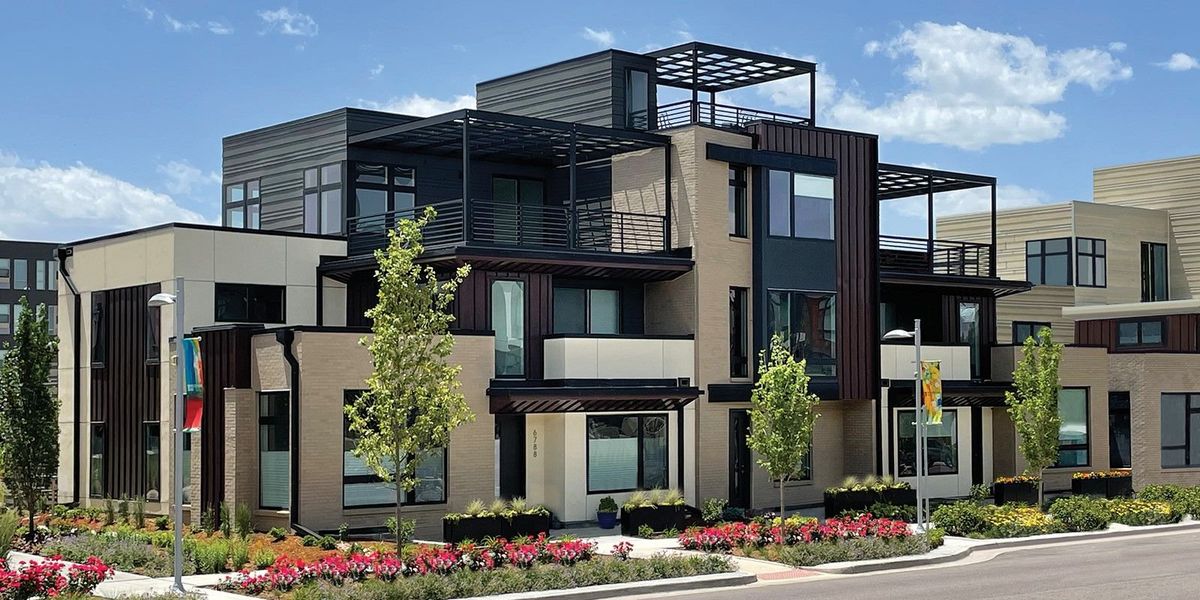 New construction Multi-Family house Atlas End Unit with Main Level Primary Suite, 6748 E Lowry Blvd, Denver, CO 80230 - photo