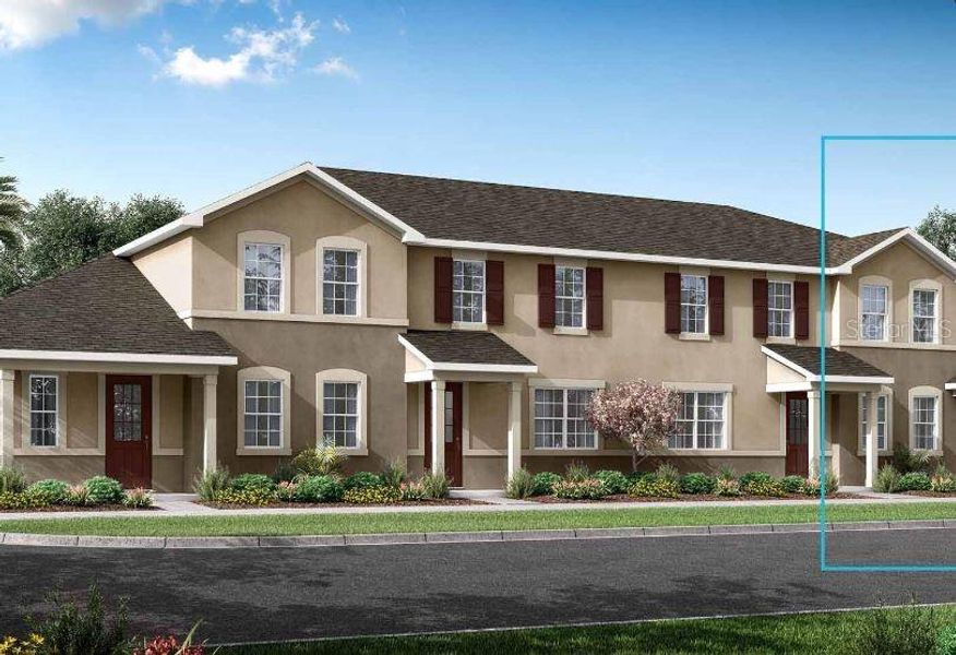 New construction Townhouse house 2536 Chickasaw Plum Loop, Clermont, FL 34711 - photo