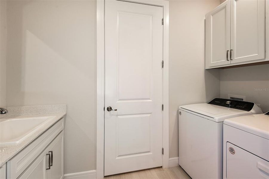 Upgraded Laundry Room