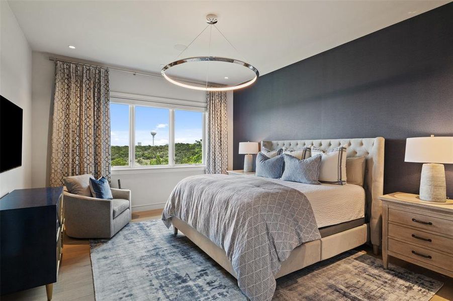 Retreat to spacious secondary bedrooms that offer tranquility and comfort, providing ample space for relaxation.