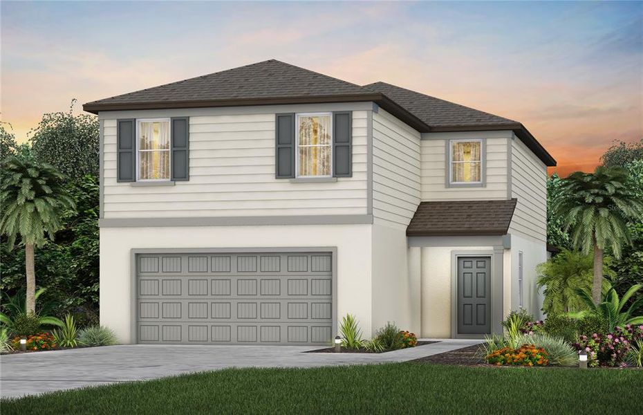 New construction Single-Family house 11766 Moonsail Drive, Parrish, FL 34219 Tybee- photo
