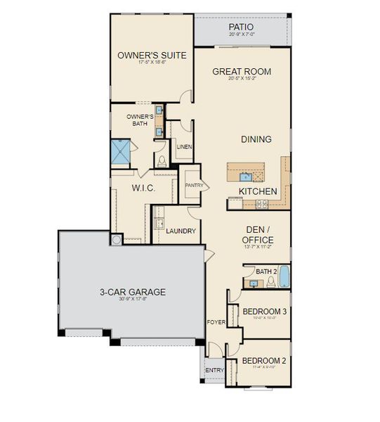 New construction Single-Family house Residence Two, 11658 West Luxton Lane, Avondale, AZ 85323 - photo