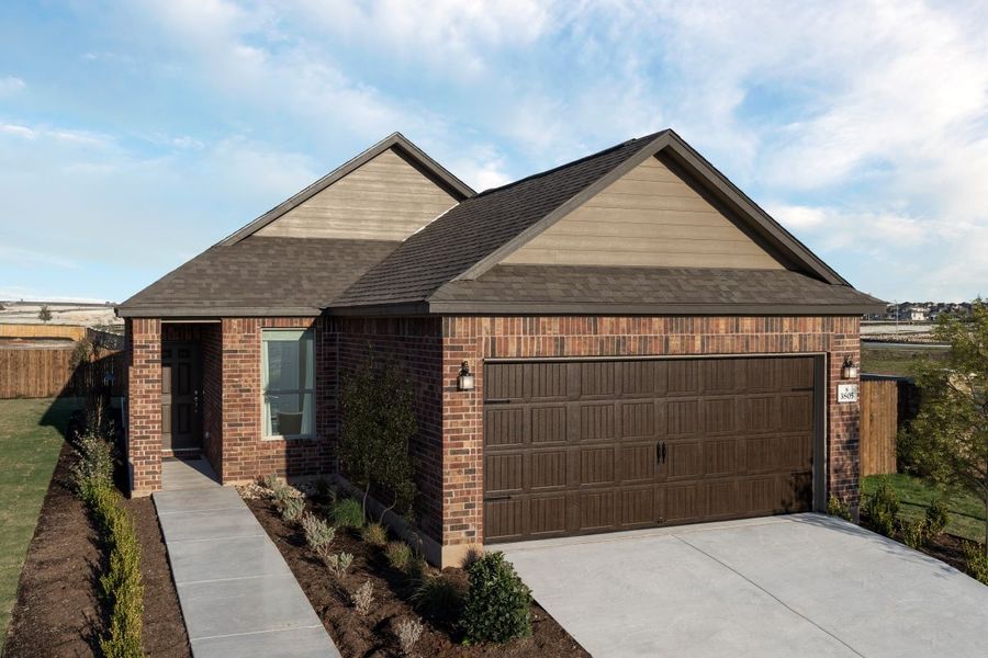 New construction Single-Family house Plan 1360 Modeled, 3805 Tufino Lane, Round Rock, TX 78665 - photo