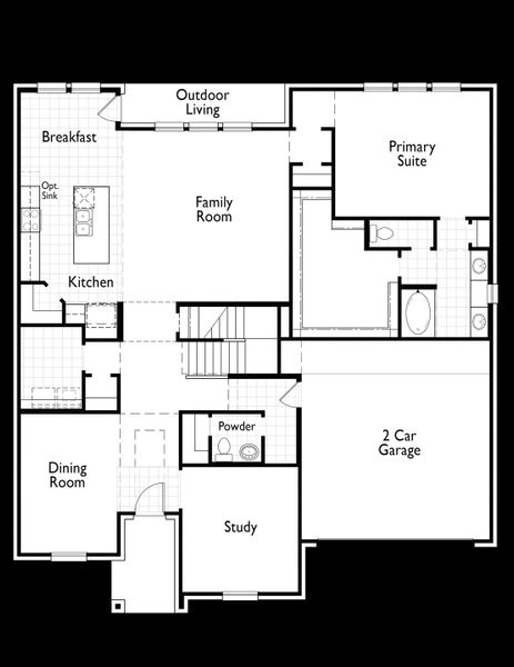 Downstairs Floor Plan