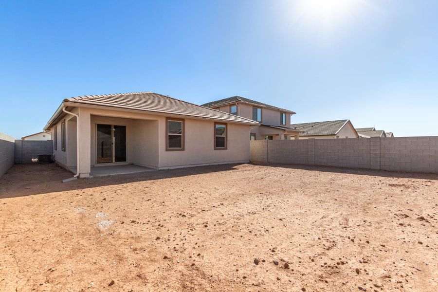 Lot 35 | Large Backyard | Madera | Wildera – Canyon Series | New Homes in San Tan Valley, AZ | Landsea Homes