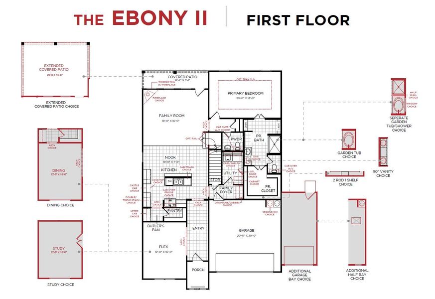 The Ebony II | First Floor