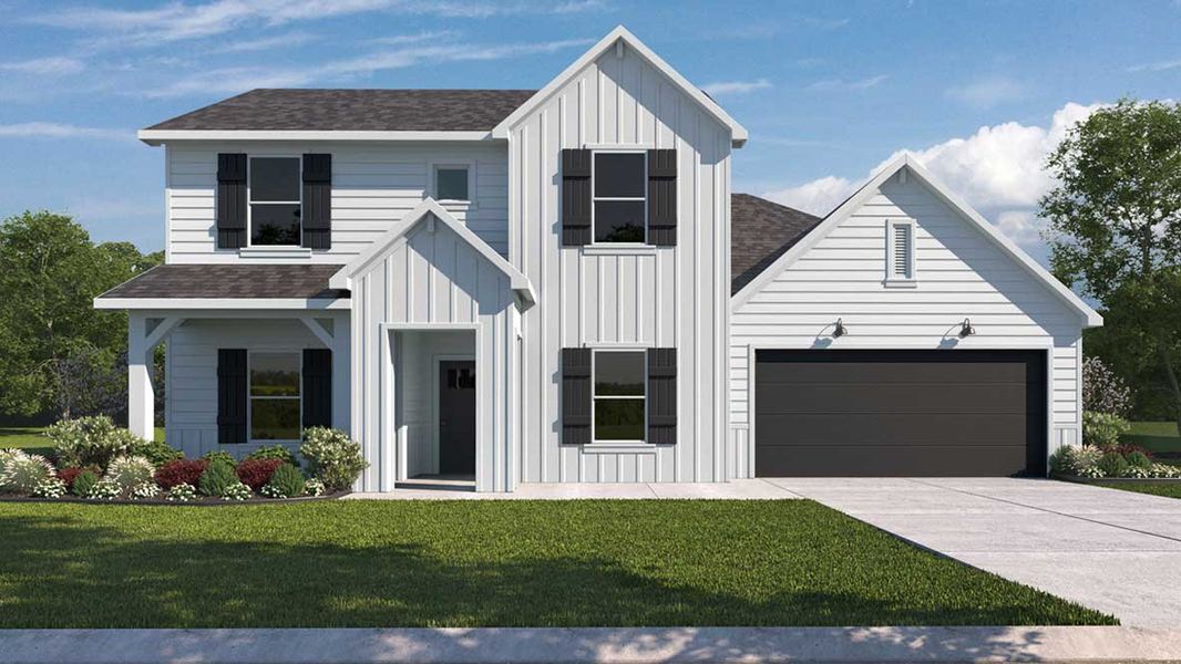 New construction Single-Family house Jackson, 31610 Barrymoore Trace, Fulshear, TX 77441 - photo