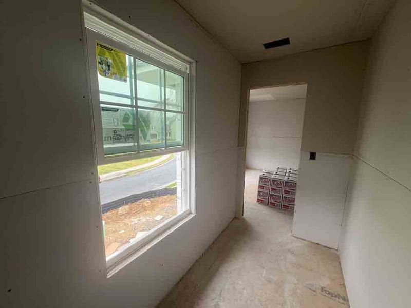 Bedroom Three Walk-in Closet Construction Progress