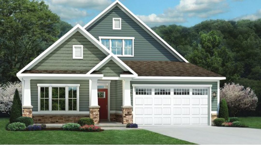 New construction Single-Family house Palladio Ranch, 144 Hudson Point Drive, Troutman, NC 28166 - photo