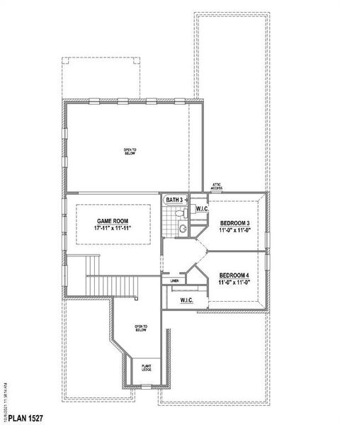 2nd Level Floor Plan