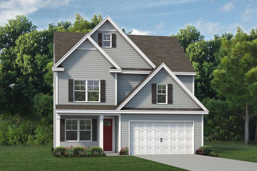 New construction Single-Family house Hydrangea, 301 Champion Street, Clayton, NC 27520 - photo