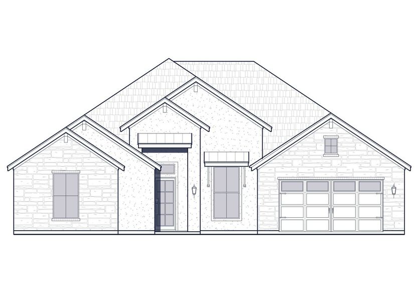 New Home in The Colony 80', Bastrop, TX | Sitterle Homes