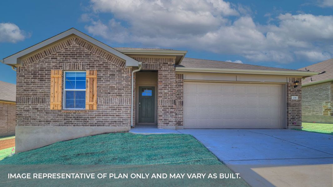 New construction Single-Family house 325 Butterfly Rose Drive, New Braunfels, TX 78130 The Lakeway- photo