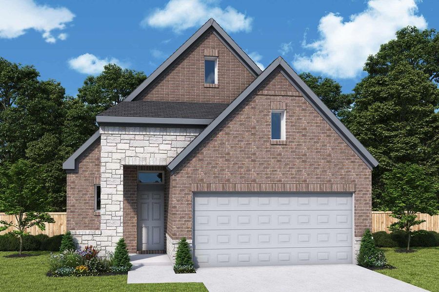 New construction Single-Family house The Citadel, 21207 Flower Nectar Court, Cypress, TX 77433 - photo