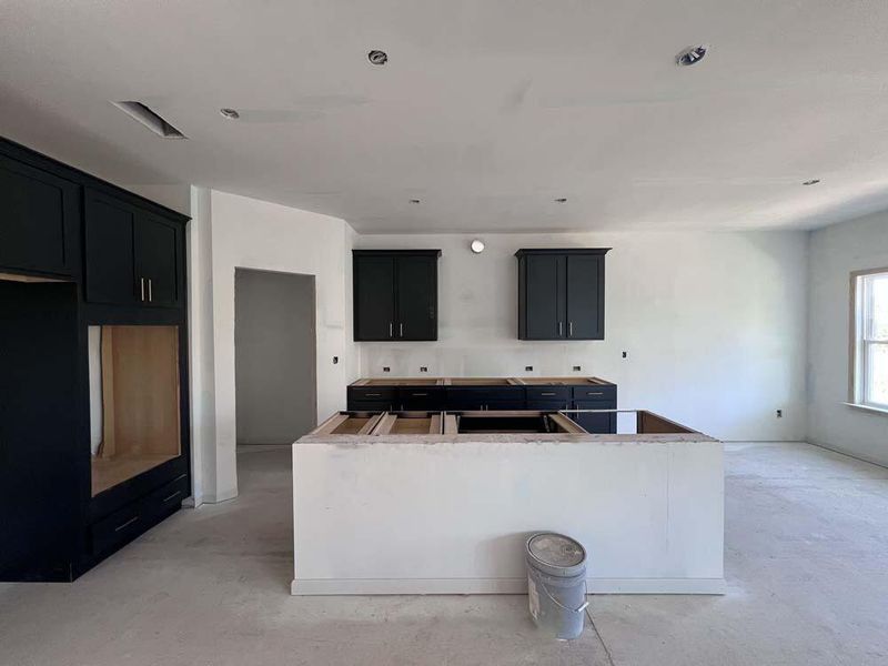 Kitchen Construction Progress