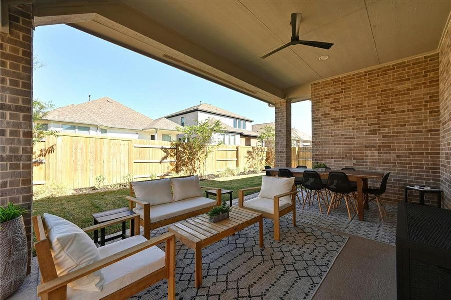 Expanded Covered Porch