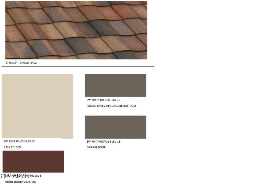 Estrella Lot 18 - Exterior Color Scheme