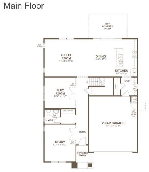 1st Floorplan - Representative Photo