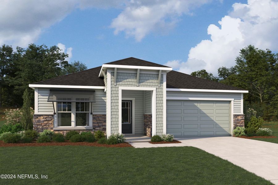 New construction Single-Family house 131 Palomar Drive, Saint Johns, FL 32259 Aurora- photo