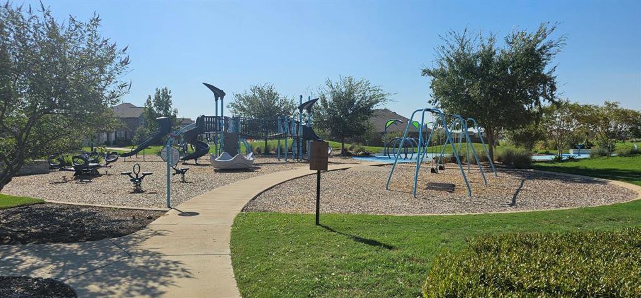 Adventure park and splash pad