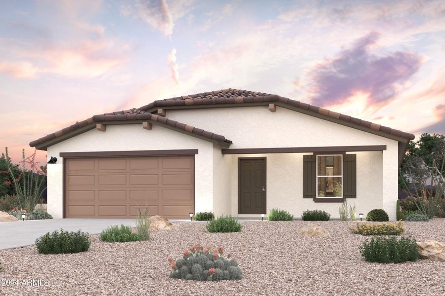 New construction Single-Family house 1604 W Laguna Drive, Coolidge, AZ 85128 PALO VERDE- photo