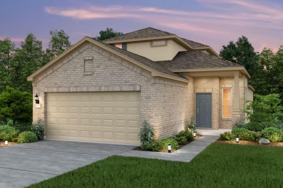 Pulte Homes, Holden elevation E, rendering