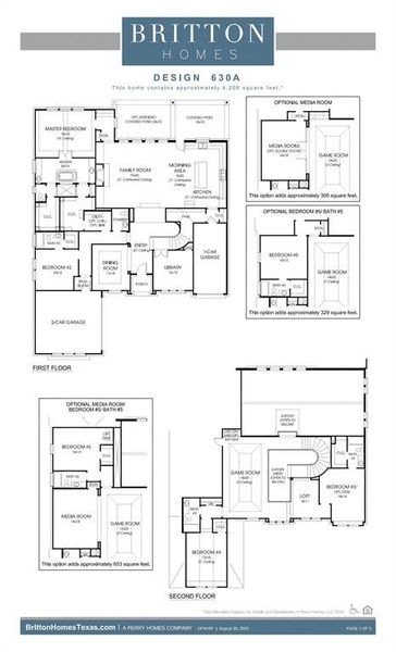 New construction Single-Family house 2460 Heathrow Lane, Prosper, TX 75078 630A- photo