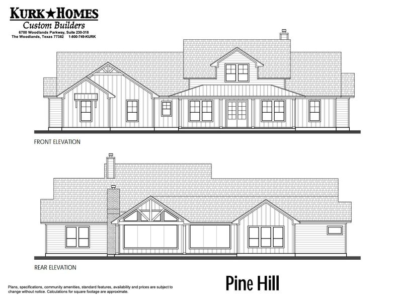 New construction Single-Family house Pine Hill, 5737 West State Highway 46, New Braunfels, TX 78132 - photo