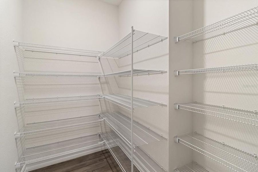 Large walk-in pantry