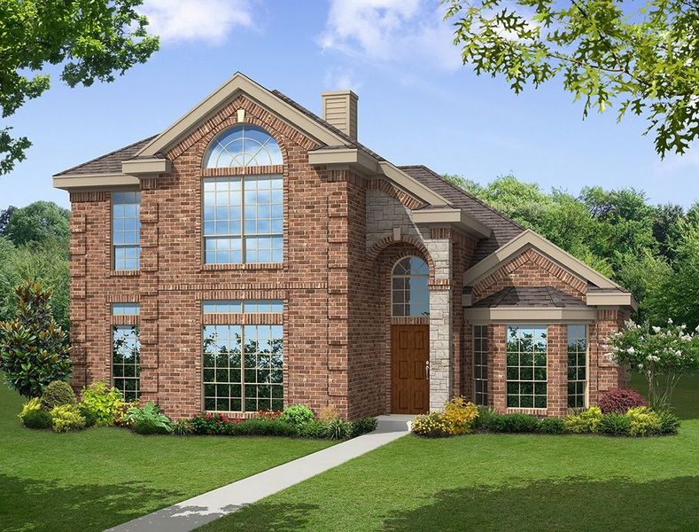 New construction Single-Family house Brittany 40 R, 505 Castle Street, DeSoto, TX 75115 - photo