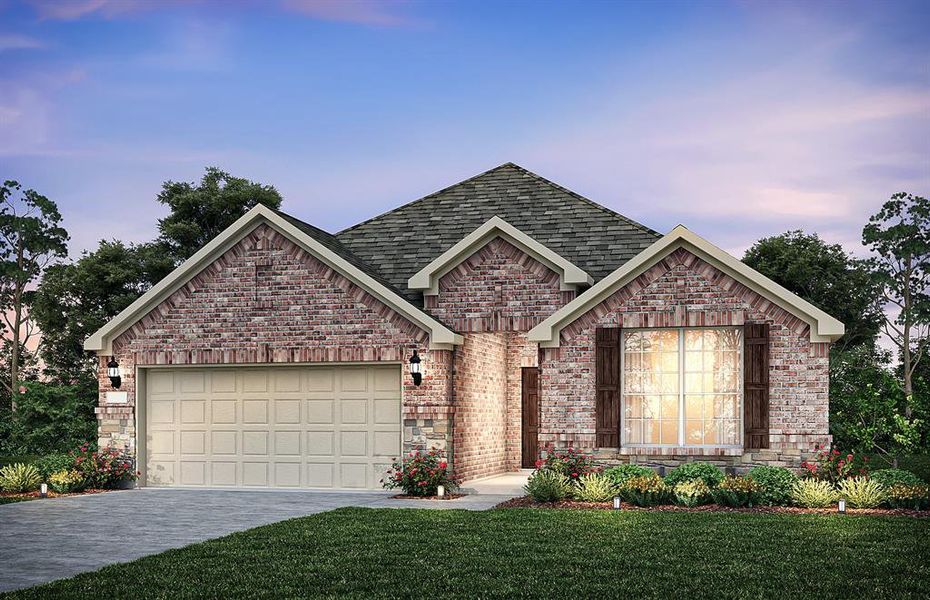 NEW CONSTRUCTION: Beautiful one-story home available at Spiritas Ranch in Little Elm